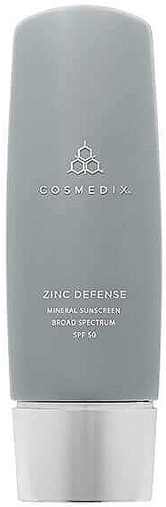 Mineral Sunscreen - CosMedix Zinc Defence Mineral Sunscreen Broad Spectrum SPF 50 — photo N1