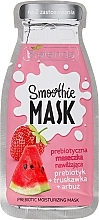 Fragrances, Perfumes, Cosmetics Moisturizing Mask ‘Strawberry+Watermelon’ - Bielenda Smoothie Mask Prebiotic Moisturizing Mask