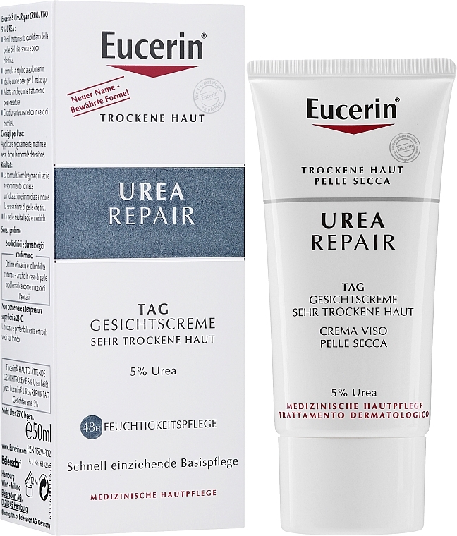 Smoothing 5% Urea Day Cream - Eucerin Urea Repair — photo N19