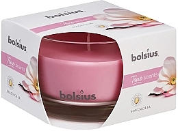 Fragrances, Perfumes, Cosmetics Scented candle "Magnolia", 63x90 mm - Bolsius