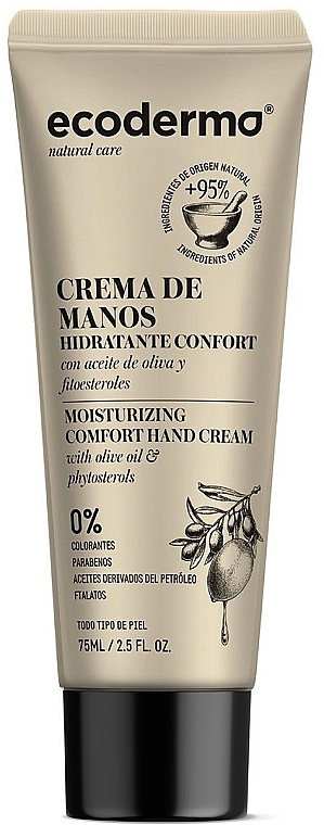 Comfort Moisturizing Hand Cream - Ecoderma Moisturizing Comfort Hand Cream — photo N4