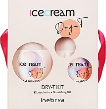 Set - Inebrya Ice Cream Dry-T Kit (shmp/300ml + cond/300ml) — photo N1