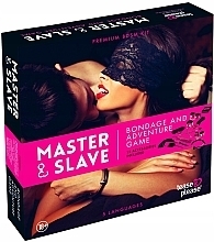 Erotic Game Set, pink - Tease & Please Master & Slave Bondage Game Pink — photo N1