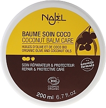 Body Balm "Coconut" - Najel Coconut Care Balm — photo N6