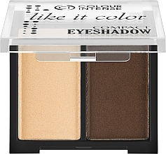 Double Eyeshadows - Colour Intense Like It Color Compact Eyeshadow — photo N1