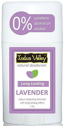 Deodorant Stick "Lavender" - Indus Valley Lavender Deodorant Stick — photo N1