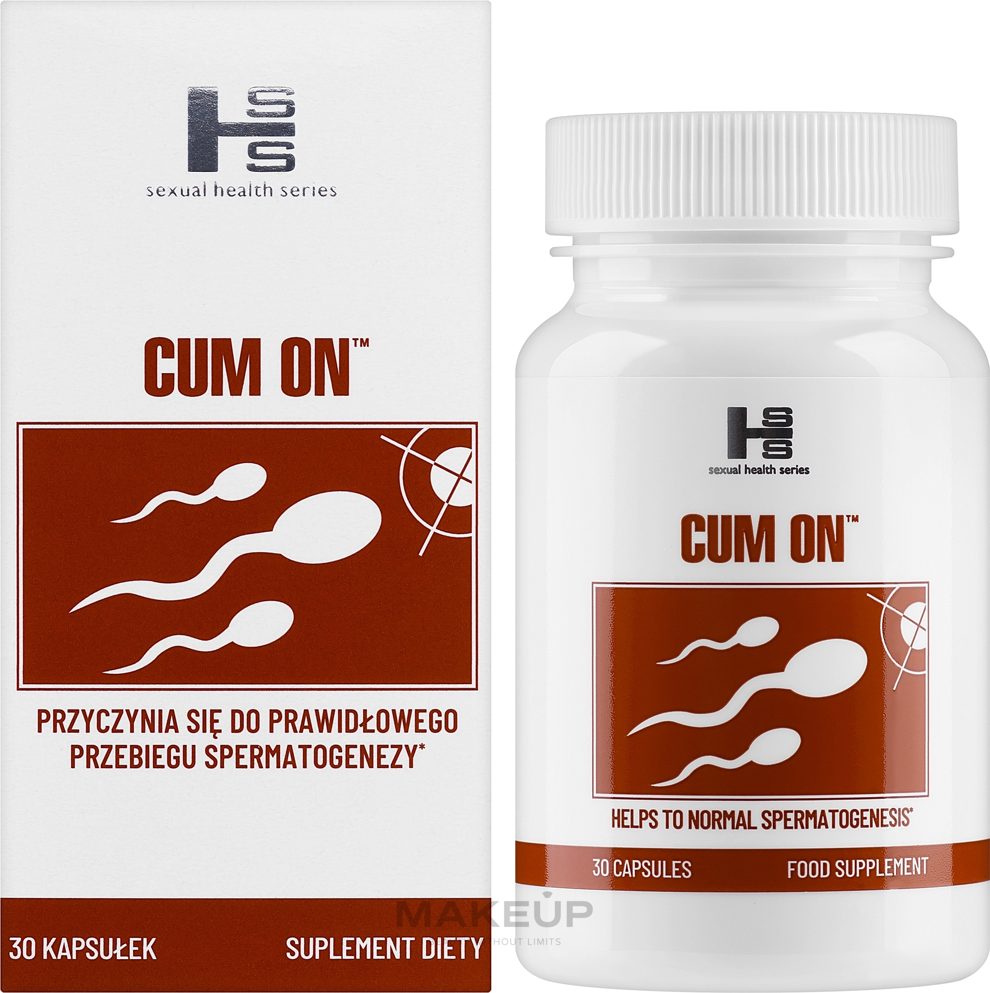 Dietary Supplement “Erection+Abundant Semen” - Sexual Health Series Cum On — photo 30 szt.