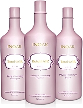 Hair Botox - Inoar BotoHair (shmp/1000ml + botox/1000ml + balm/1000ml) — photo N1