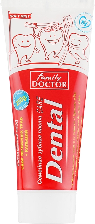 Family Toothpaste - Family Doctor Dental Care Toothpaste — photo N5