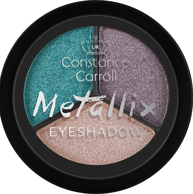 Eyeshadow - Constance Carroll Metallix Trio Eyeshadow — photo N2