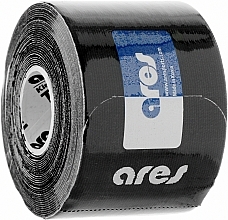 Kinesio Tape, black - Ares Kinesio Tape Precut — photo N1