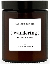 Scented Candle in Jar - Ambientair The Olphactory Goji Black Tea Scented Candle — photo N6