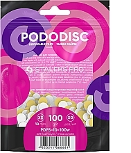 Pododisc XS Refills, 100 grit, on soft base - Staleks Pro — photo N1