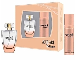 Fragrances, Perfumes, Cosmetics AcquaDi Delicate - Set (edt/100 ml + deo/150 ml)