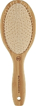 Massage Hair Brush, M - Olivia Garden Bamboo Touch Detangle Nylon — photo N6