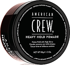 Heavy Hold Hair Styling Pomade - American Crew Heavy Hold Pomade — photo N1