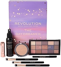 Fragrances, Perfumes, Cosmetics Set - Makeup Revolution The Day Dreamer (eye/palette/16.5g + highl/6.5g + fix/sprey/100ml + lipstick/3.5g + eye/pen/1.2g + brush/3)