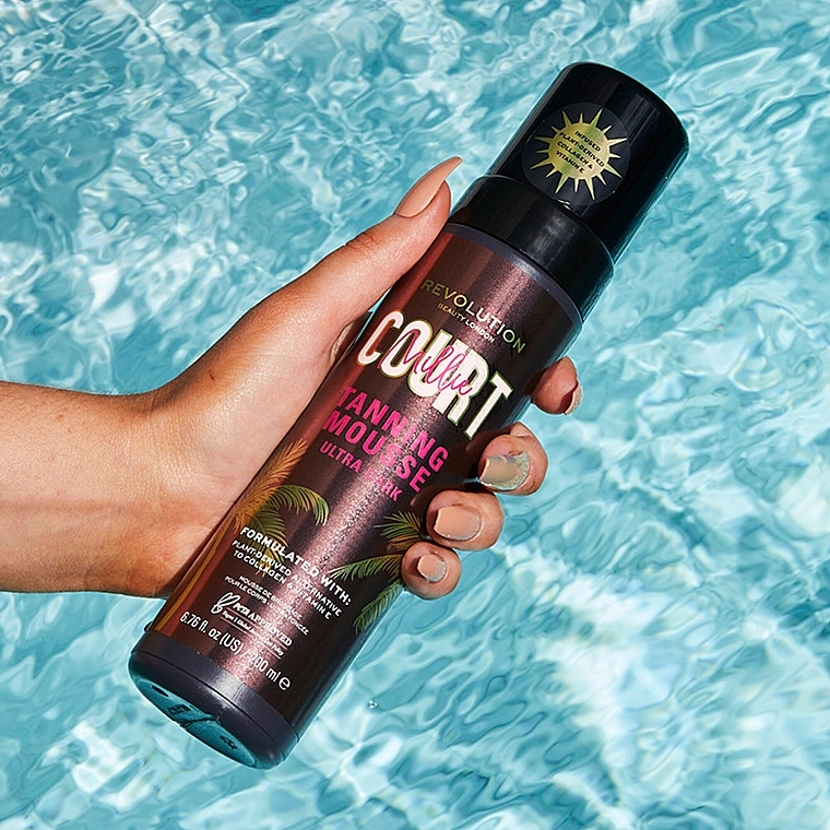 Self-Tanning Mousse - Revolution Beauty X Millie Court Body Tanning Mousse — photo N5