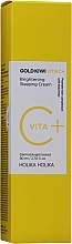 Brightening Night Face Cream - Holika Holika Gold Kiwi Vita C+ Brightening Sleeping Cream — photo N23