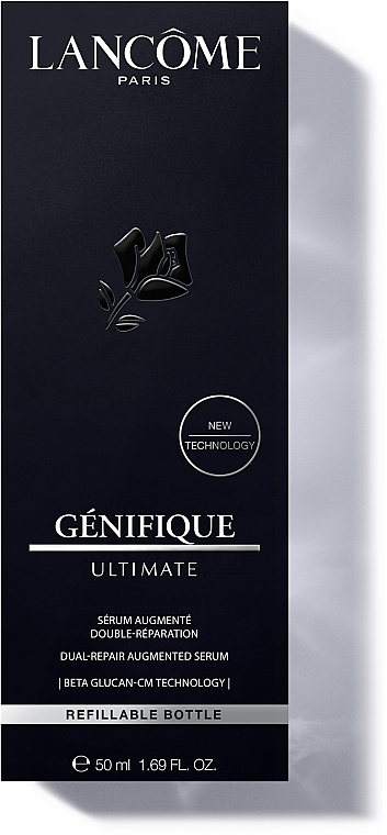 Repairing Face Serum - Lancome Genifique Ultimate Serum Refillable Bottle — photo N2