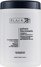 Fragrances, Perfumes, Cosmetics Bleaching Hair Powder, dark blue (jar) - Black Professional Line Bleaching Powder Blue