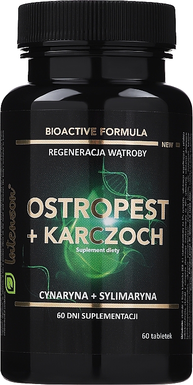 Thistle+Artichoke Dietary Supplement - Intenson Ostropest+Karczoch — photo N1