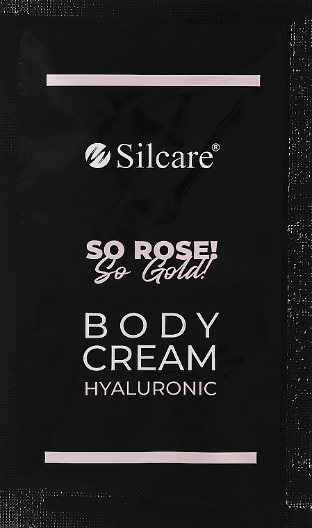 Hyaluronic Body Cream - Silcare So Rose! So Gold! Hyaluronic Body Cream — photo N1