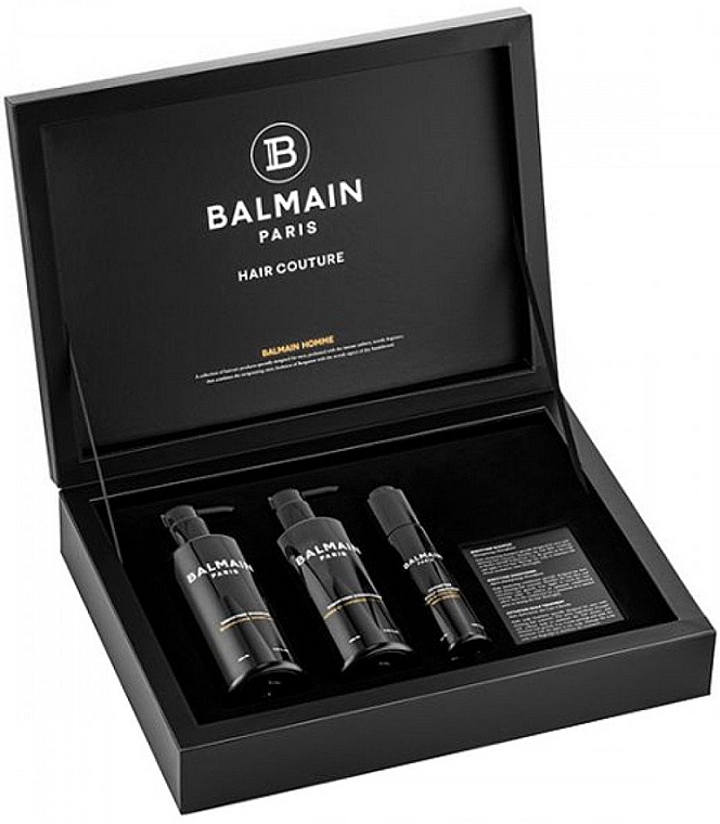 Set - Balman Homme body Fying Gift Set (shamp/250ml + cond/250ml + treatment/50ml) — photo N1