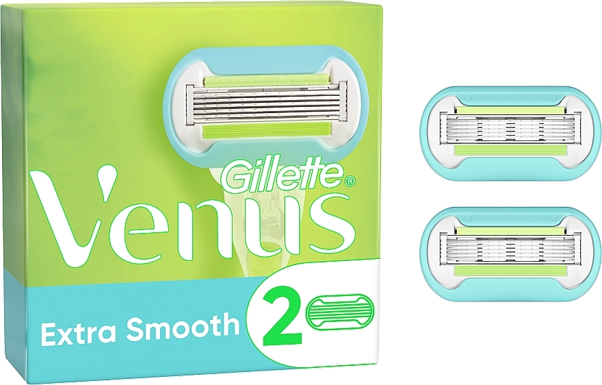 Shaving Razor Refills, 2 pcs. - Gillette Venus Embrace — photo N1