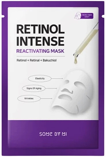 Retinol Intensive Face Mask - Some By Mi Retinol Intense Reactivating Mask — photo N1