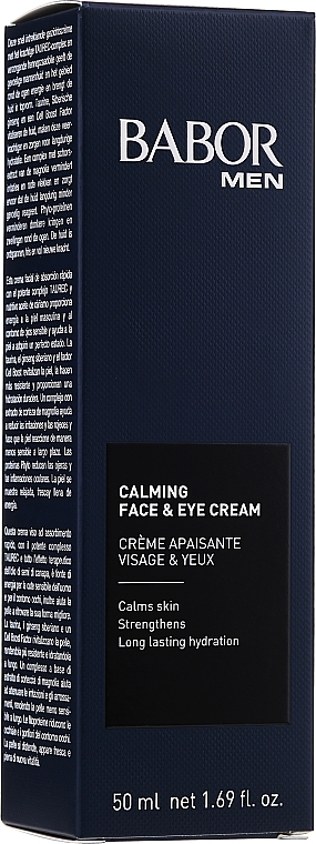 Calming Face & Eye Cream - Babor Men Calming Face & Eye Cream — photo N1