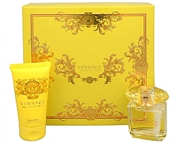 Fragrances, Perfumes, Cosmetics Versace Yellow Diamond - Set (edt 30ml + b/lot 50ml)	