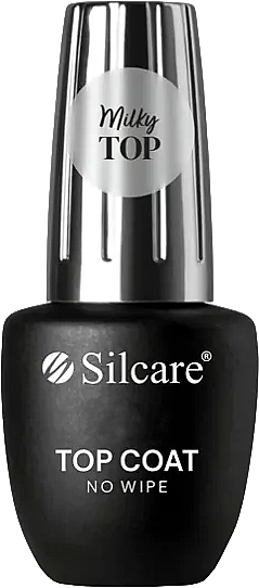 Nail Polish Top Coat - Silcare Top Coat No Wipe — photo N1