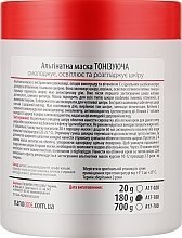 Toning Alginate Mask with Vitamin C & Mulberry Extract - NanoCode Algo Masque — photo N7