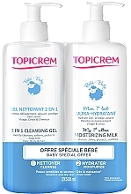 Set - Topicrem Baby (b/milk/500ml + gel/500ml) — photo N1