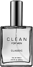 Fragrances, Perfumes, Cosmetics Clean Clean For Men Classic - Eau de Toilette (tester with cap)