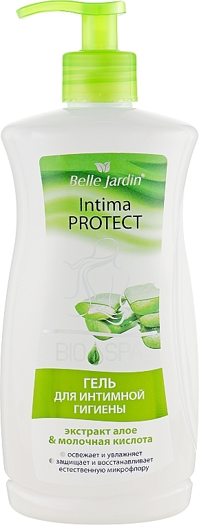 Intimate Wash Gel with Aloe Extract & Lactic Acid - Belle Jardin Intima Protect Bio Spa — photo N4