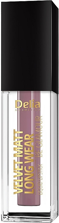 Liquid Matte Lipstick - Delia Velvet Matt Long Wear Be Glamour Liquid Lipstick — photo N2