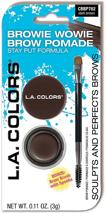 Brow Pomade - L.A. Colors Browie Wowie Brow Pomade — photo N2