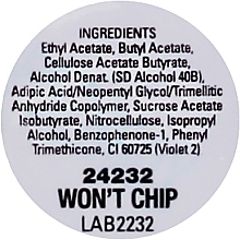 Top Coat with Polymers - Orly Won't Chip — photo N4