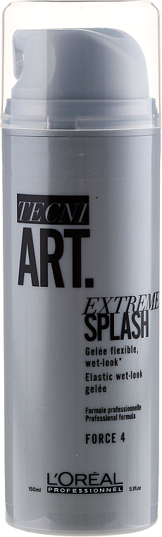 Wet Styling Effect Gel - L'Oreal Professionnel Tecni.Art Extreme Splash Styling Gel — photo N1