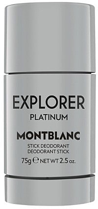 Montblanc Explorer Platinum Deodorant Stick - Perfumed Deodorant Stick — photo N1