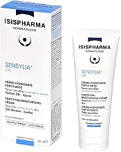 Fragrances, Perfumes, Cosmetics Moisturizing & Firming Cream for Sensitive, Normal & Dehydrated Skin - Isispharma Sensylia 24 Hour Fortifyng Moisturising Cream