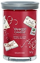 Fragrances, Perfumes, Cosmetics Scented Candle - Yankee Candle Letters To Santa Signature Tumbler Scented Candle