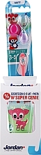 Fragrances, Perfumes, Cosmetics Set - Jordan (toothbrush/1pc + toothpaste/50ml)