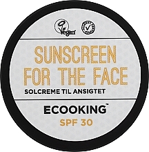 GIFT! Face Sunscreen - Ecooking Sunscreen For The Face SPF 30 — photo N5