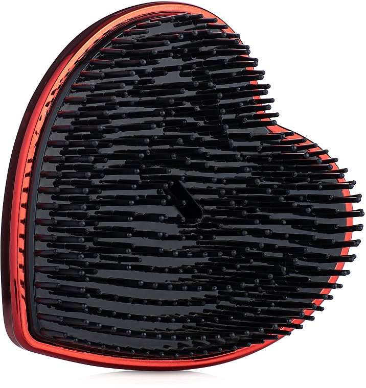 Massage Wet Hair Brush "Heart" - Titania — photo N3