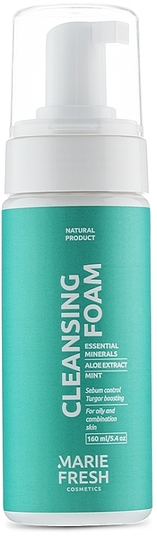 Face Cleansing Foam for Oily & Combination Skin - Marie Fresh Cosmetics Cleansing Foam — photo N1