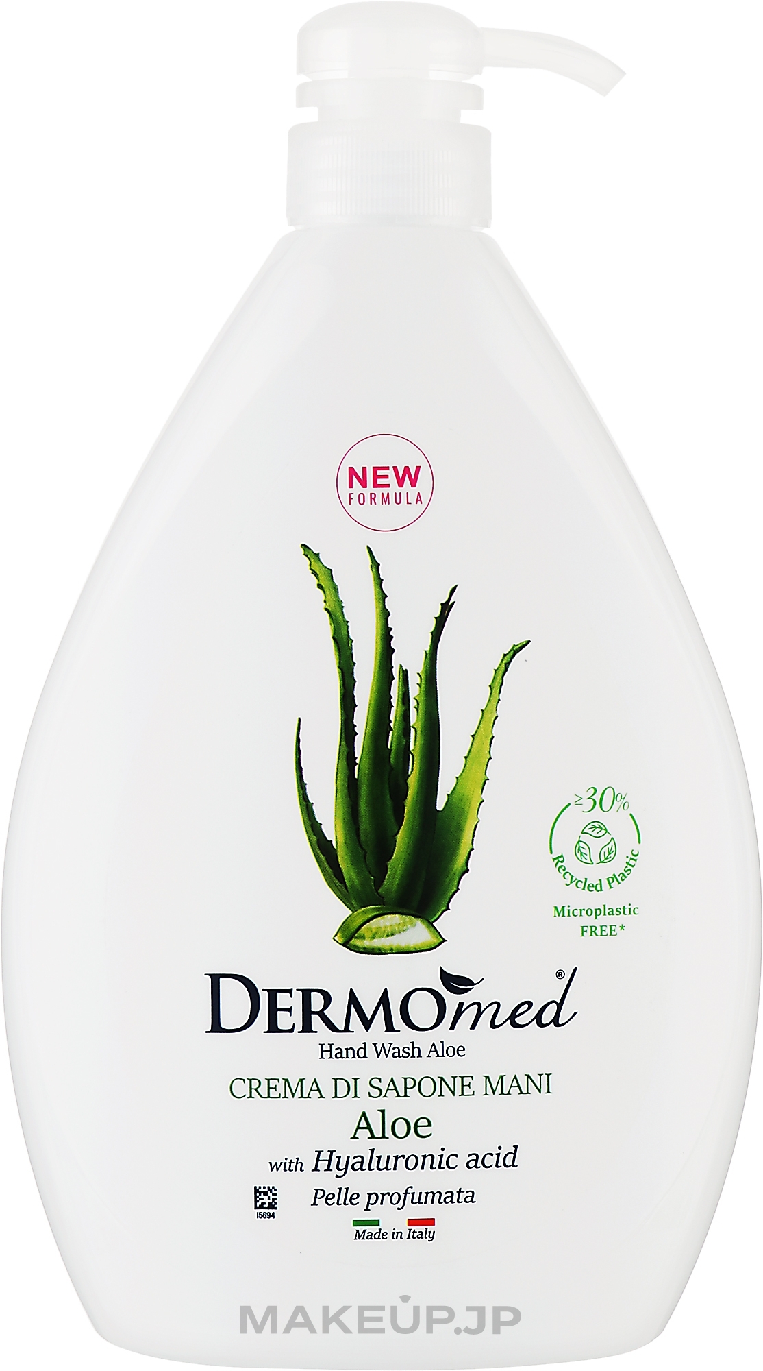 Aloe Hand Cream Soap - Dermomed Hand Wash Aloe With Hyaluronic Acid — photo 1000 ml