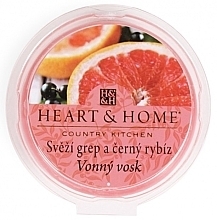 Scented Wax 'Fresh Grapefruit & Black Currant' - Heart & Home Fresh Grapefruit And Black Currant Wax Melt — photo N1